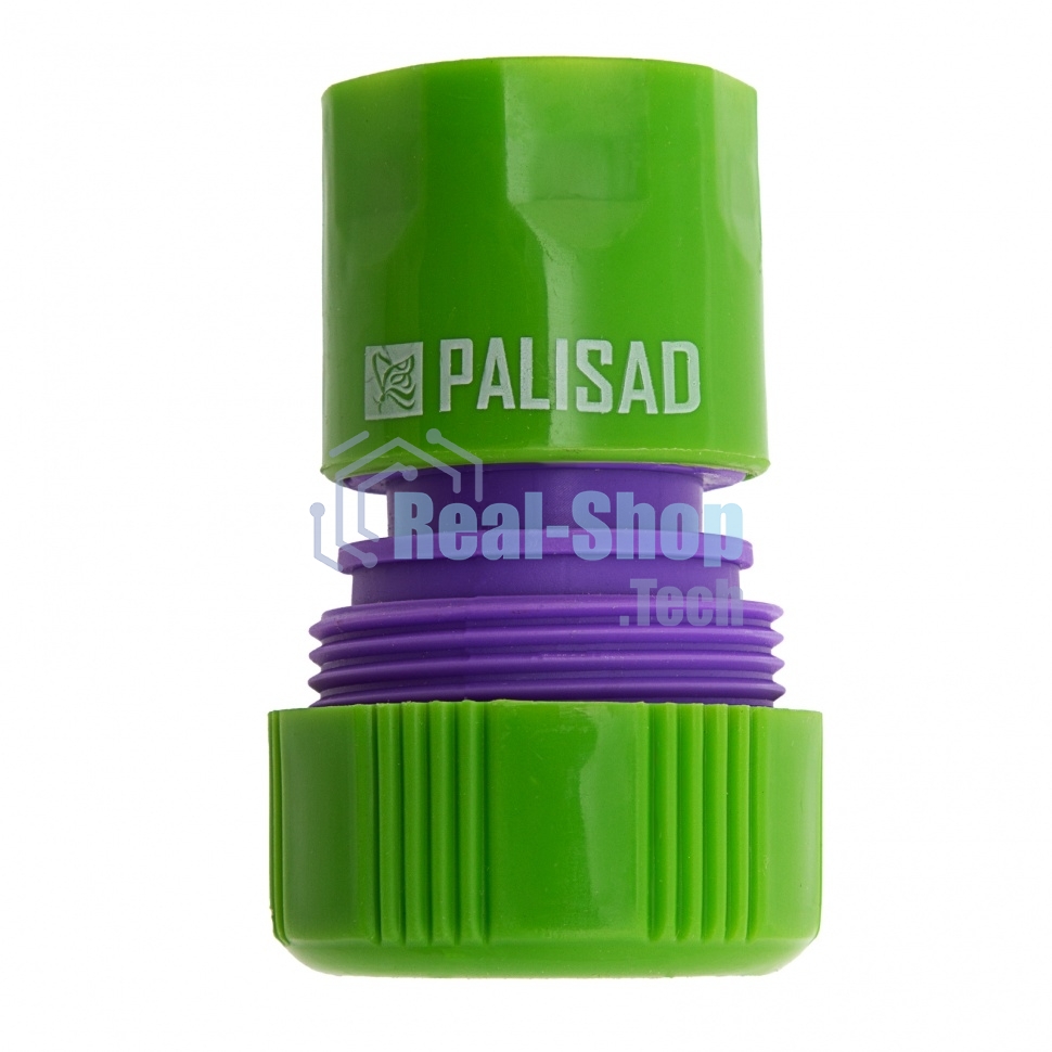 Соединитель пластмассовый быстросъемный для шланга Palisad 3/4