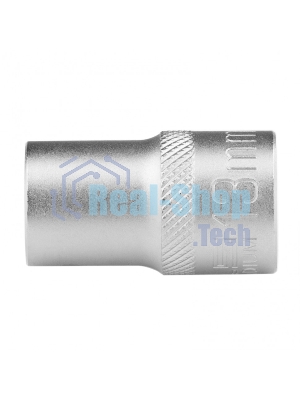 Головка торцевая, 13 мм, 12-гранная, CrV, под квадрат 1/2