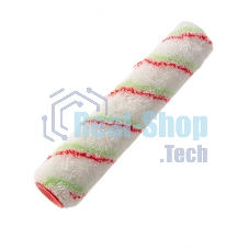 Валик Сибртех сменный Эмали, 250 мм, ворс 12 мм, D 36 мм, D ручки 6 мм, полиамид, полиакрил