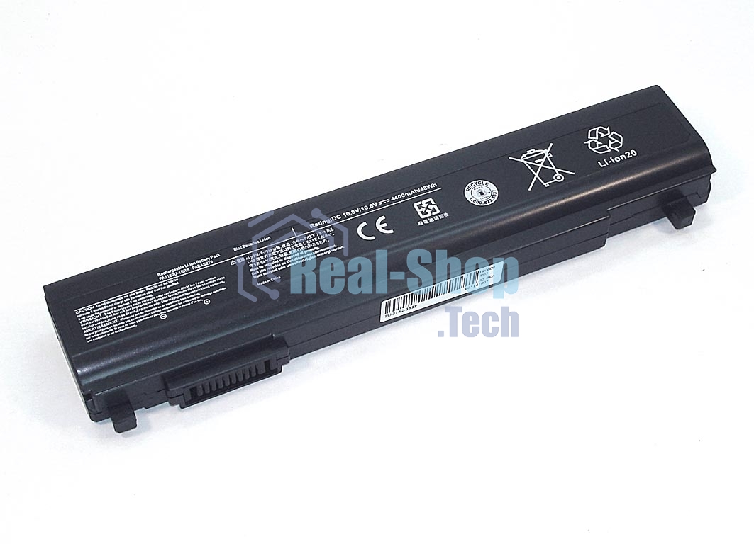 Аккумуляторная батарея для ноутбука Toshiba Portege R30 10.8V 4400mAh OEM черный
