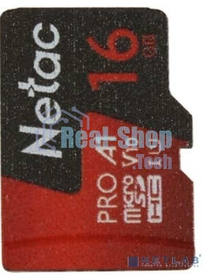 Флеш карта Netac MicroSD P500 Extreme Pro 16Gb, Retail version card only