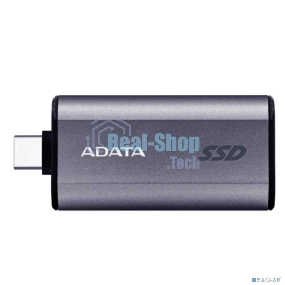 Внешний SSD ADATA SC750, 500 Gb, USB 3.2 Gen 2 Type-C, R/W 1050/1000, черный