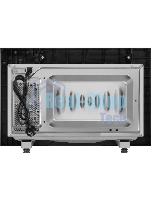 Встраиваемая микроволновая печь Maunfeld JBMO820GS01 нержавеющая сталь, 20 л, 700 Вт, переключатели - кнопки, поворотный механизм