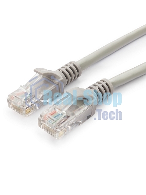 Патч-корд UTP Cablexpert cat.5e, 3м, литой, многожильный серый