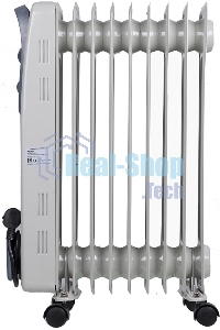 Обогреватель масляный Ресанта ОМ- 9Н (9 секций), белый, 2000 Вт, 20 м2, термостат 67/3/8