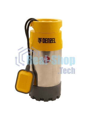 Погружной насос Denzel PH1100 (97234) высокого давления, 1100Вт, подъем 40м, 5500 л/ч