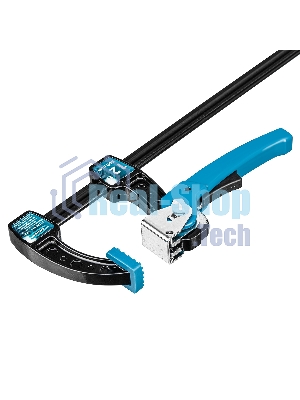 Струбцина реечная Gross быстрозажимная, металлический корпус, рычажный храповый механизм, 12