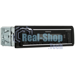 Автомагнитола Kenwood KMM-BT208, 1 DIN, Bluetooth, USB Type-A, AUX, съёмная панель