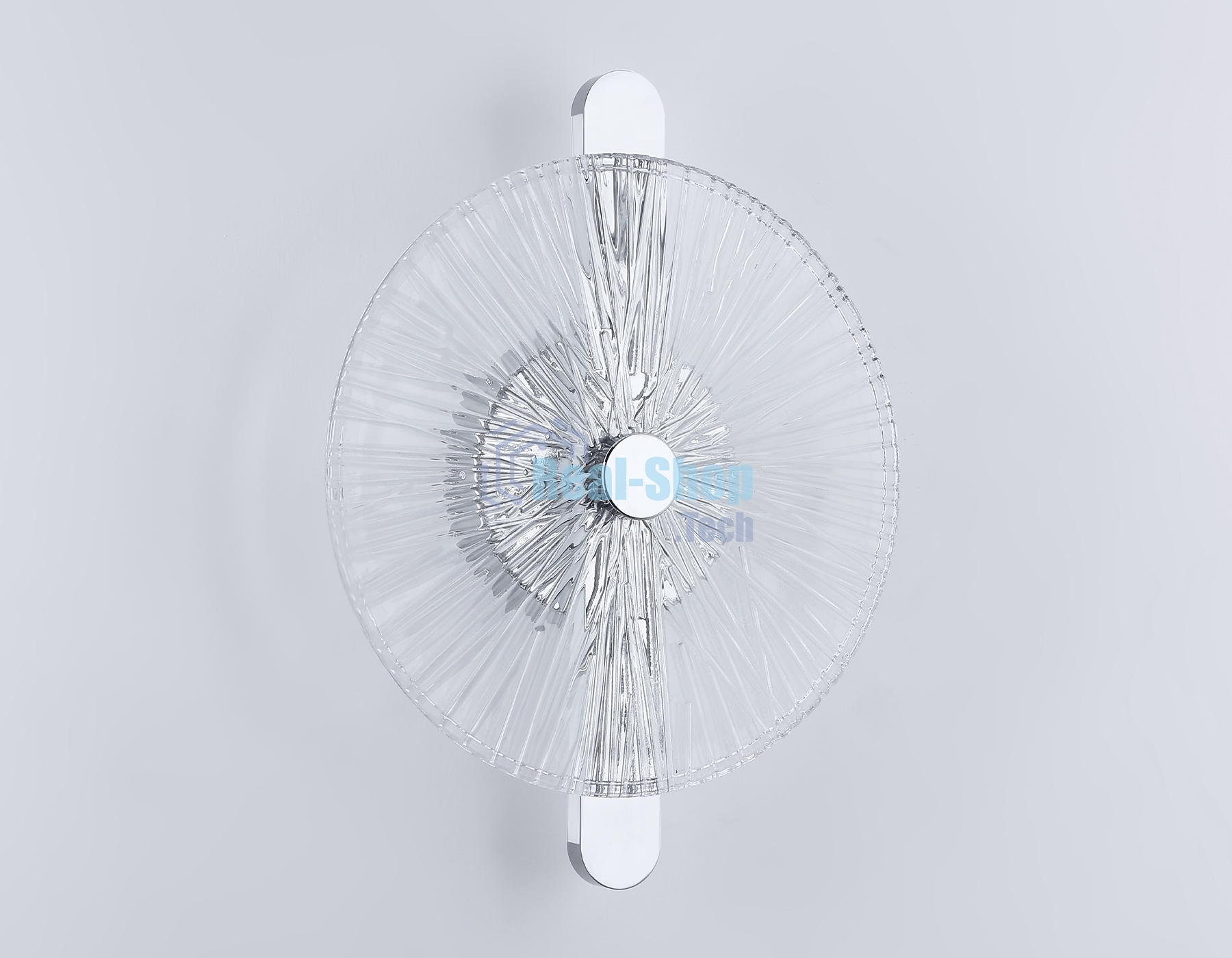 Настенный светодиодный светильник Ambrella light LH31141 СH/CL хром/прозрачный 13W 3000K 280*70*350