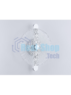 Настенный светодиодный светильник Ambrella light LH31141 СH/CL хром/прозрачный 13W 3000K 280*70*350