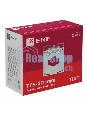Трансформатор тока ТТЕ 30 200/5А кл. точн. 0.5 5В.А EKF tte-30-200/tc-30-200