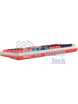 Клавиатура проводная A4Tech Bloody AT98 Proxy Boom USB бежевый/красный