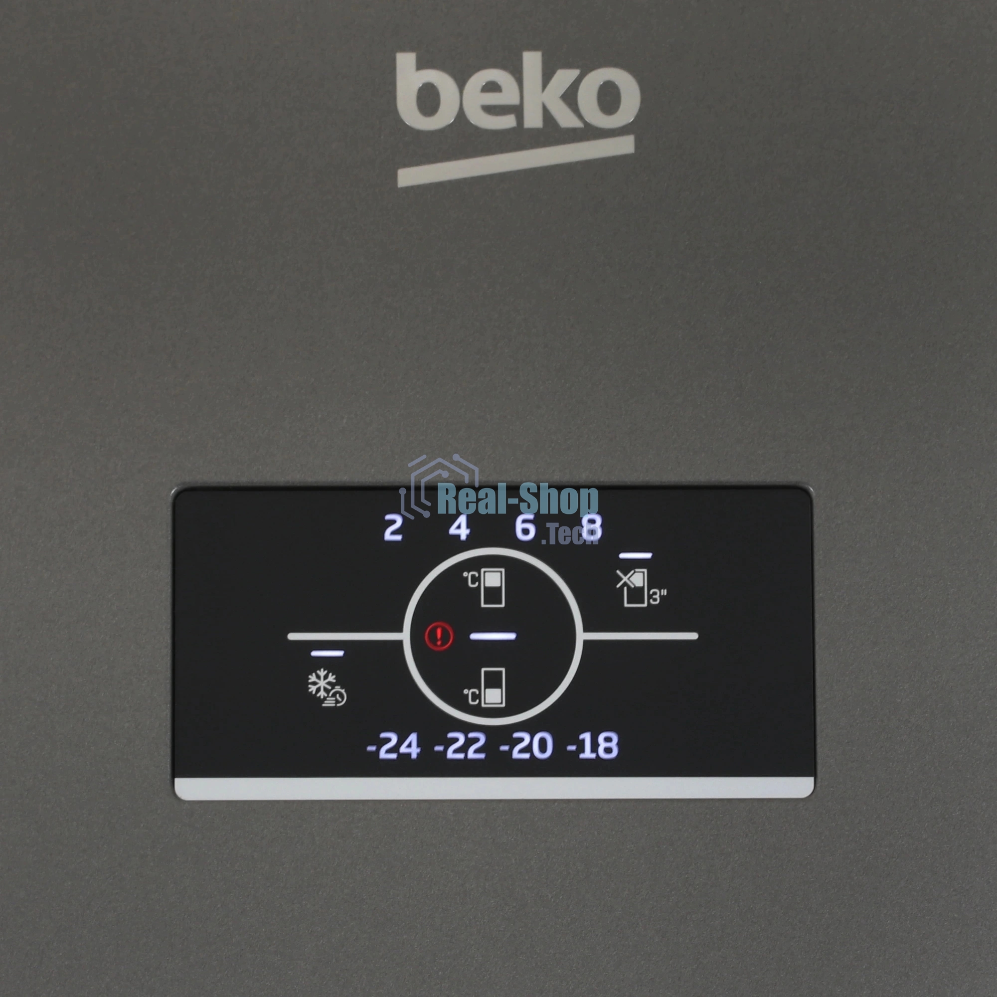Холодильник Beko B3R0CNK312HG серый двухкамерный 200/76л морозилка снизу, No Frost
