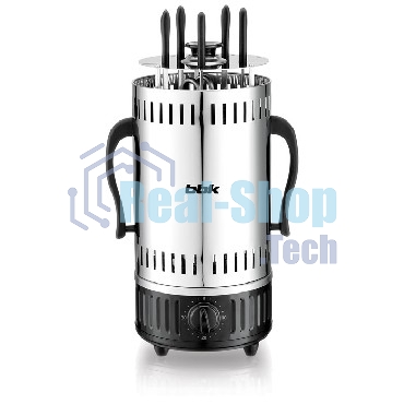 Шашлычница электрическая BBK BBQ601T нержавеющая сталь/черный