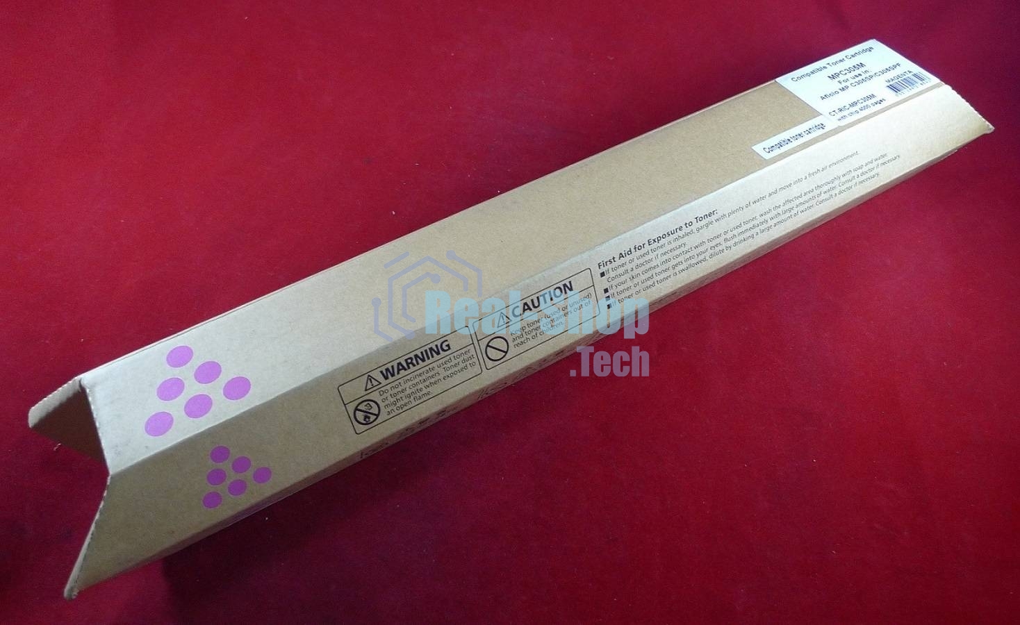 Картридж лазерный Ricoh Aficio MP C305SP/C305SPF пурпурный, type MPC305E (туба, 83г) JPN