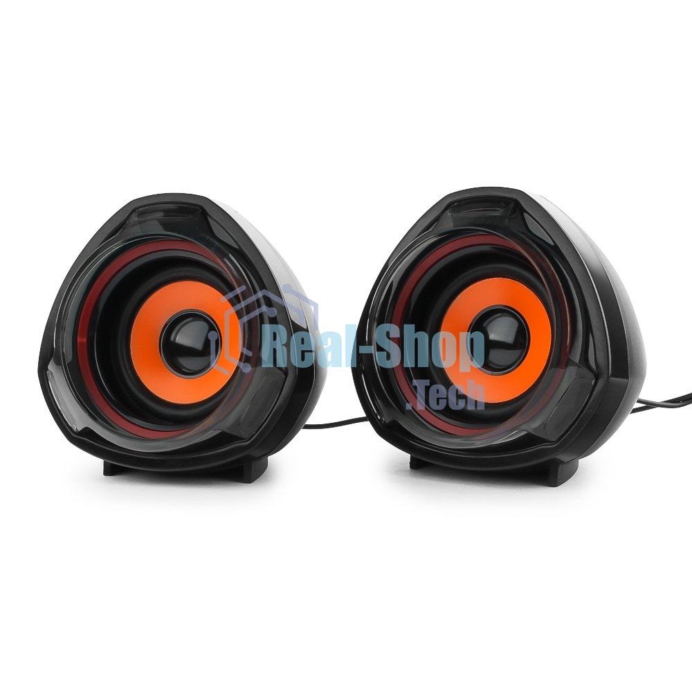 Акустическая система 2.0 Gembird SPK-105, черный, 5 Вт, регулятор громкости, USB-питание