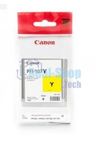 Картридж струйный Canon PFI-107Y (6708B001) желтый (130 мл) для Canon iP F680/685/780/785