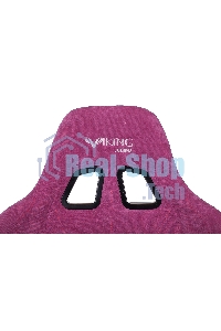 Кресло игровое Бюрократ VIKING KNIGHT LT15 FABRIC малиновый крестовина металл/пластик