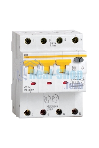 Выключатель автоматический дифференциального тока Iek MAD22-6-025-C-30 АВДТ 34 C25 30мА