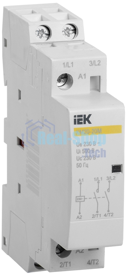 Контактор модульный КМ20-20М AC MKK11-20-20 IEK