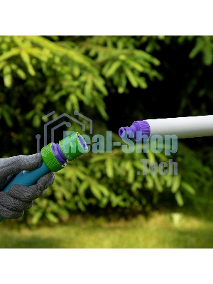 Соединитель пластмассовый быстросъемный для шланга Palisad 3/4