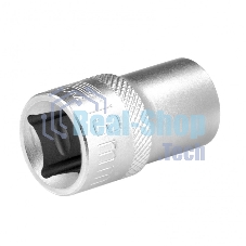 Головка торцевая, 13 мм, 12-гранная, CrV, под квадрат 1/2