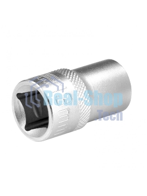 Головка торцевая, 13 мм, 12-гранная, CrV, под квадрат 1/2