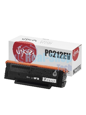 Картридж Sakura PC-212EV для Pantum PP2500M6500/M6600 M6502/M6502W/M6552/M6552NW/P2502/P2502W, черный, 1600 к.