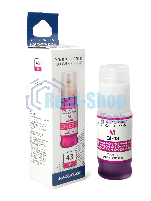 Чернила NVPrint GI-43 M (NV-4680C001) для Canon Pixma G540, G640 (70 мл) Magenta (в коробке) совместимые