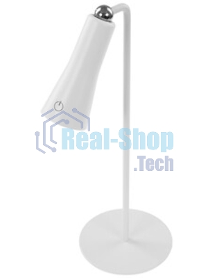 Светильник ULTRAFLASH (15721) UF-826 C01 белый (Led св-к настольный, 6Вт, 3 ур. яркости, 6000К, 4в1 трансформер)
