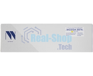 Картридж лазерный NVPrint совместимый NV-W2212A 207A Yellow (БЕЗ ЧИПА) для HP Color LaserJet M255/M282/M283 (1250k)