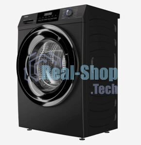 Стиральная машина Haier HW80-BP12929DE черный, загрузка фронтальная 8 кг, 1200 об/мин, класс A+++