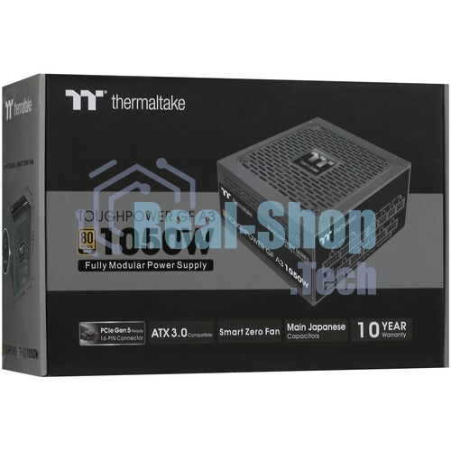 Блок питания Thermaltake Toughpower GF A3 1050 PS-TPD-1050FNFAGE-H PS-TPD-1050FNFAGE-H 1050W, 80 Plus Gold, полностью модульный