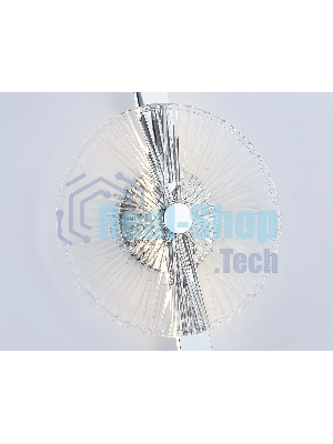 Настенный светодиодный светильник Ambrella light LH31141 СH/CL хром/прозрачный 13W 3000K 280*70*350