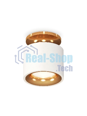 Светильник Ambrella Light XS7510121 SWH/PYG белый песок/золото желтое полированное MR16 GU5.3 (N7929, C7510, N7014)