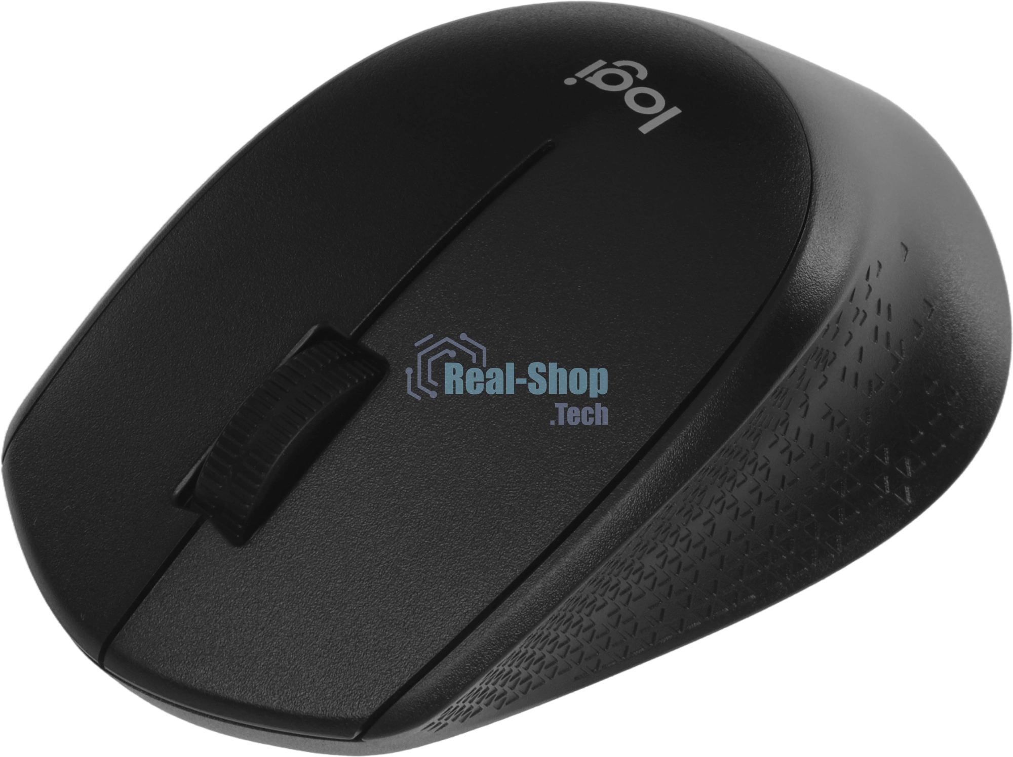 Мышь беспроводная Logitech M330 SILENT PLUS черный, 1000 dpi, радиоканал, USB, кнопки - 3