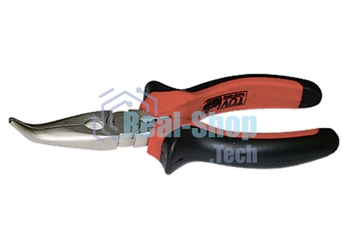 Утконосы Matrix длинногубцы black nickel 160мм изогнутые двухкомпонентные рукоятки