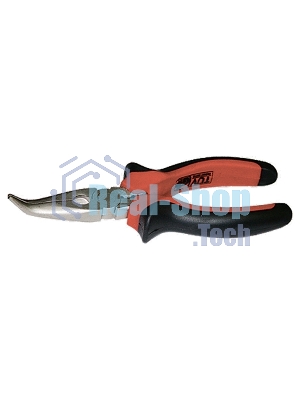 Утконосы Matrix длинногубцы black nickel 160мм изогнутые двухкомпонентные рукоятки