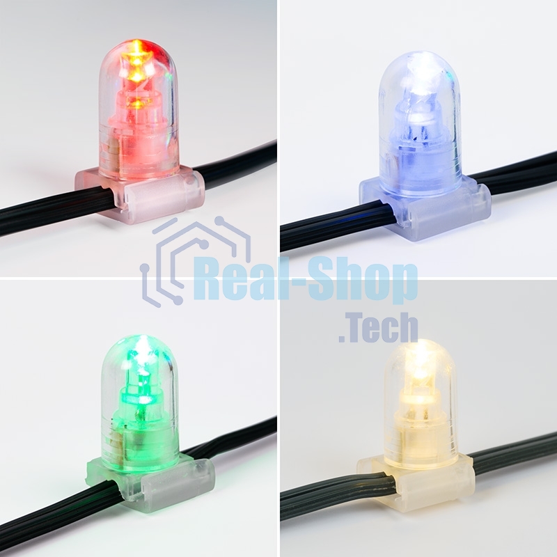 Гирлянда Neon-night LED ClipLight 12V 150 мм, цвет диодов Мульти