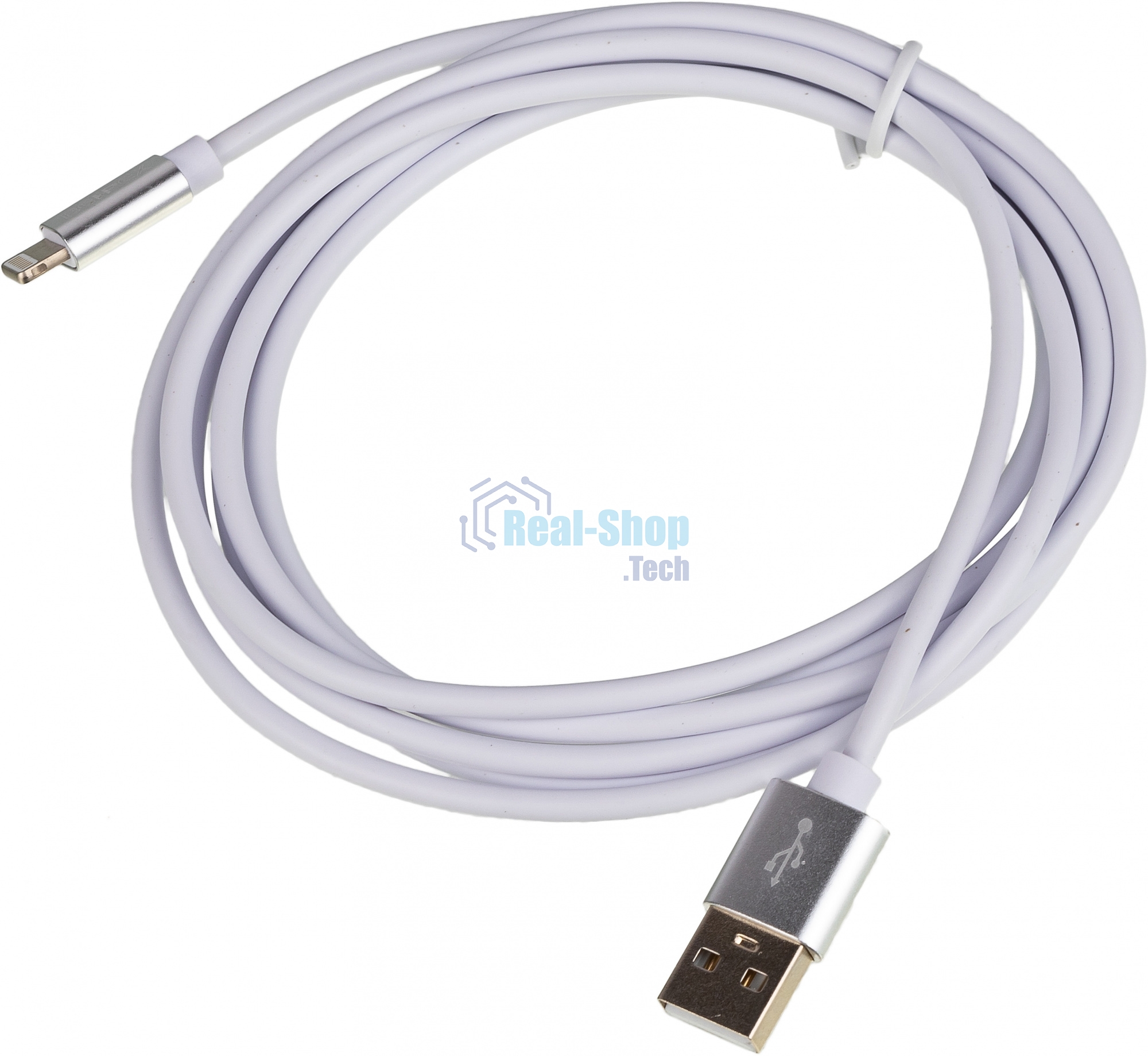 Кабель USB (m)-Lightning (m) 2м белый