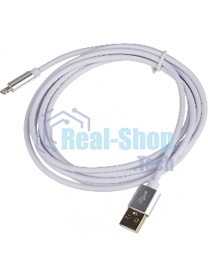 Кабель USB (m)-Lightning (m) 2м белый