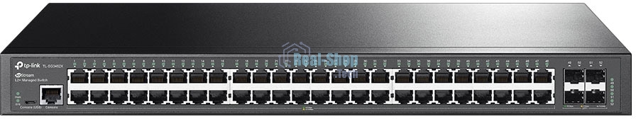 Коммутатор TP-Link TL-SG3452XP 48G 4SFP+ 48PoE+ 500W управляемый