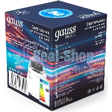 Ночник Gauss DIY0011 пластик белый