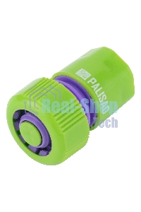 Соединитель пластмассовый быстросъемный для шланга Palisad 3/4