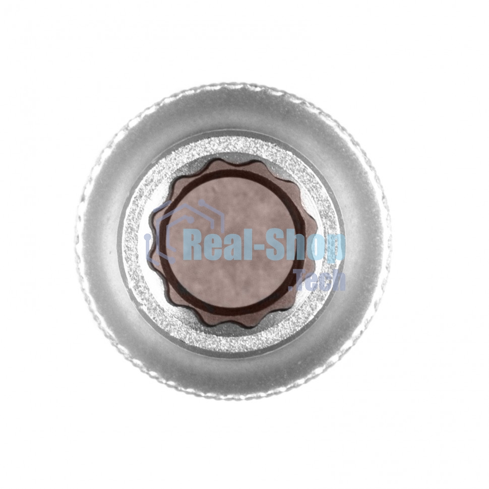 Головка торцевая, 13 мм, 12-гранная, CrV, под квадрат 1/2