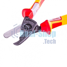 Кабелерез Gross диэлектрические рукоятки до 1000 В, трехкомпонентные рукоятки, 210 мм