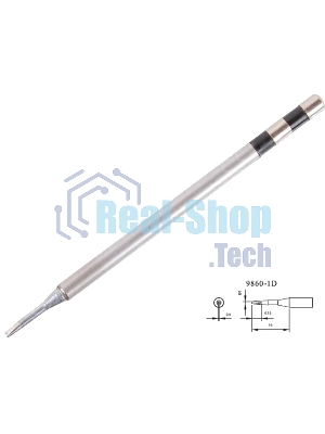 Жало для паяльника Quick 9860-1D
