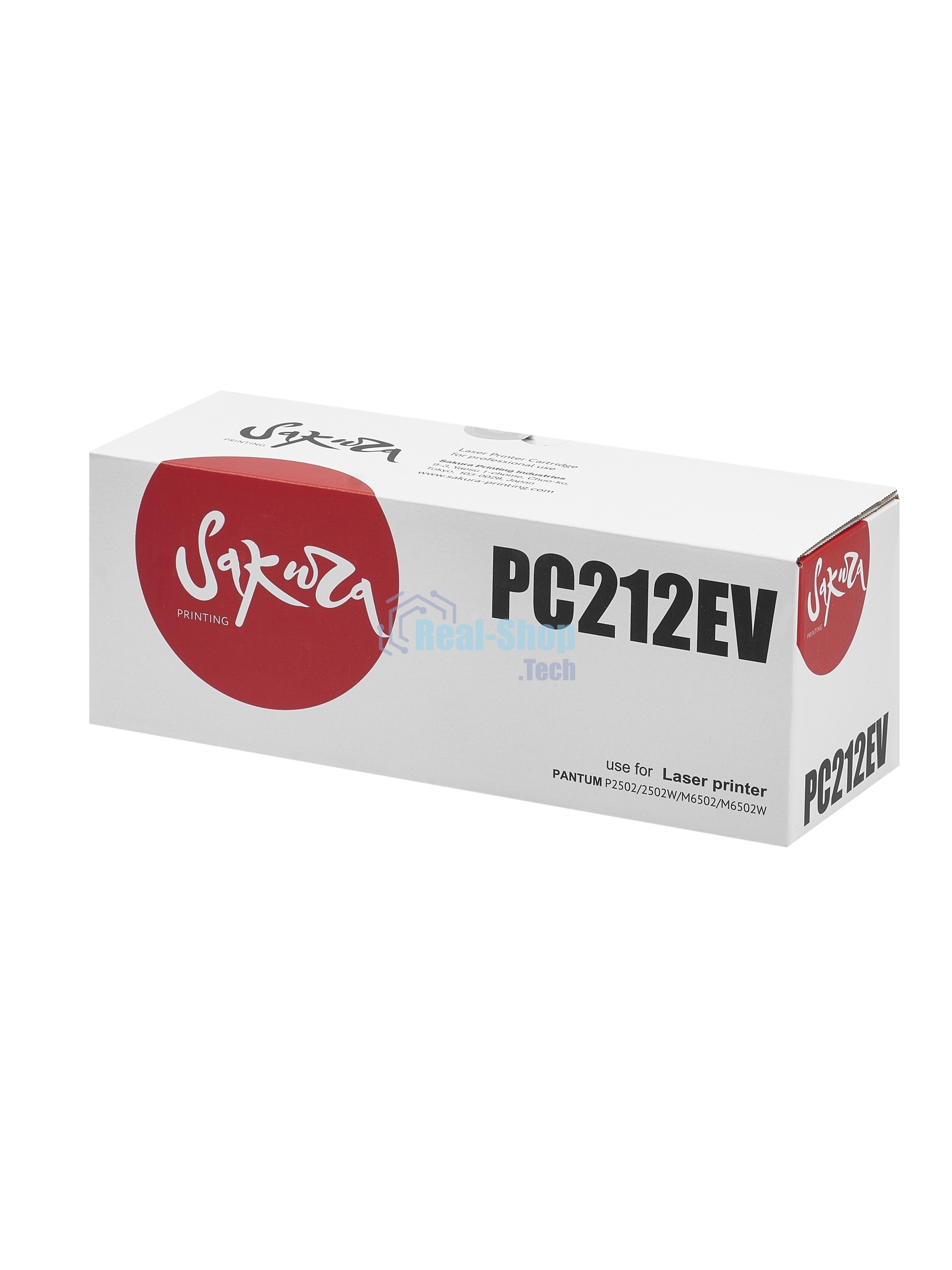 Картридж Sakura PC-212EV для Pantum PP2500M6500/M6600 M6502/M6502W/M6552/M6552NW/P2502/P2502W, черный, 1600 к.