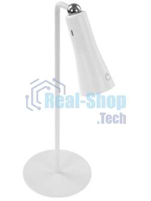 Светильник ULTRAFLASH (15721) UF-826 C01 белый (Led св-к настольный, 6Вт, 3 ур. яркости, 6000К, 4в1 трансформер)