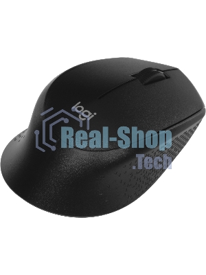 Мышь беспроводная Logitech M330 SILENT PLUS черный, 1000 dpi, радиоканал, USB, кнопки - 3